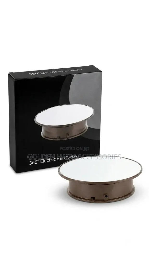 360 Electric Mirror Turntable Medium Size · Photo 1