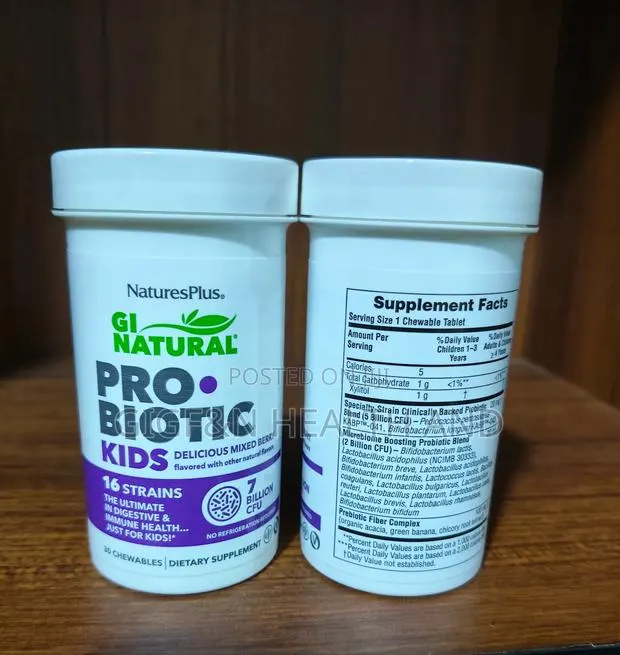 Kids Probiotic, Mixed Berry, 30 Chewable( Gut Health) · Photo 1