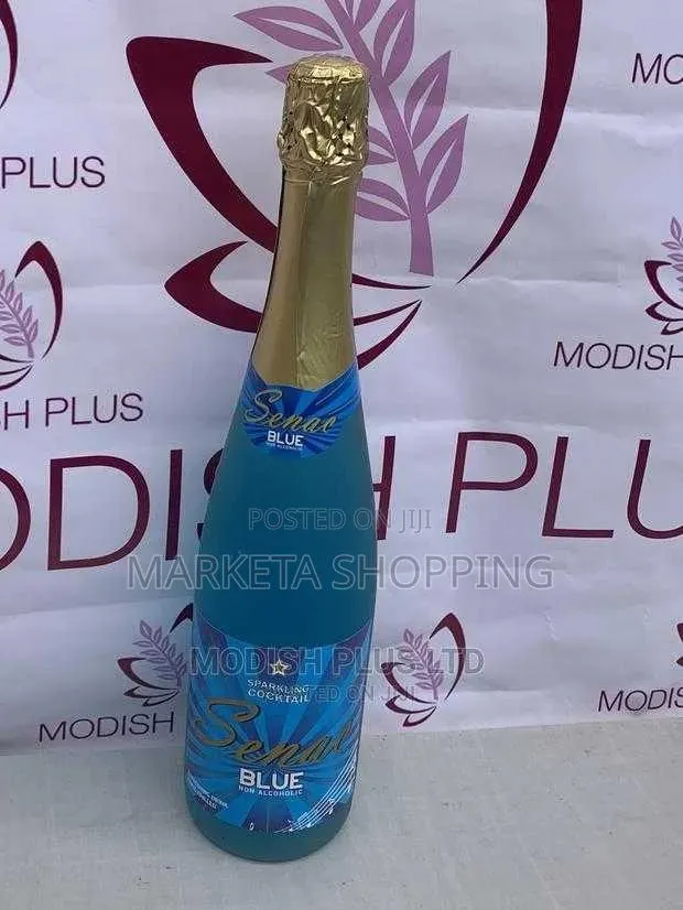 Senac Blue Non Alcoholic Sparkling Cocktail 750ml · Photo 1