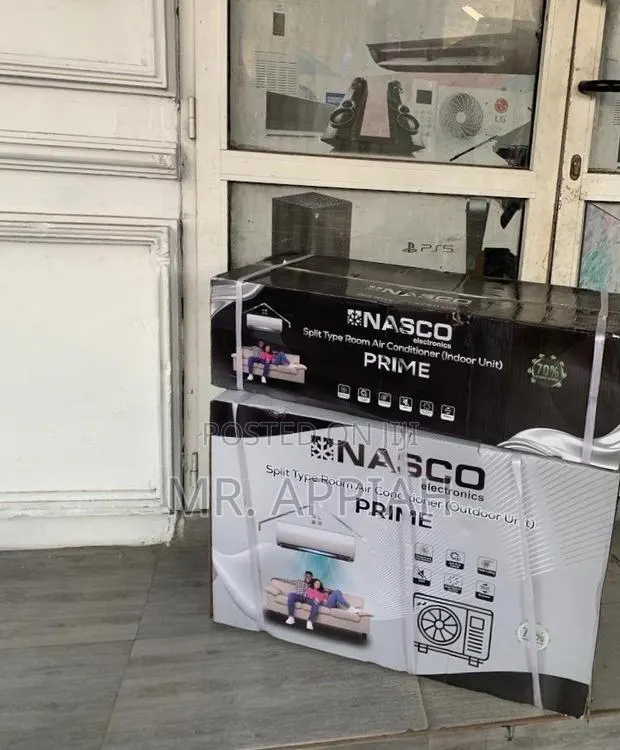 Shop Unique Nasco 1.5hp 1.5hp Air Conditioner(Silver). · Photo 1