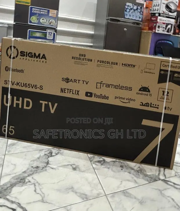 Shop Led Sigma Led 65 Inch Ultra New Smart Sig-Ku65v6-S Uhd Tv · Photo 1