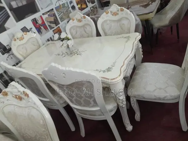 Marble Dining Set Available for Sale
