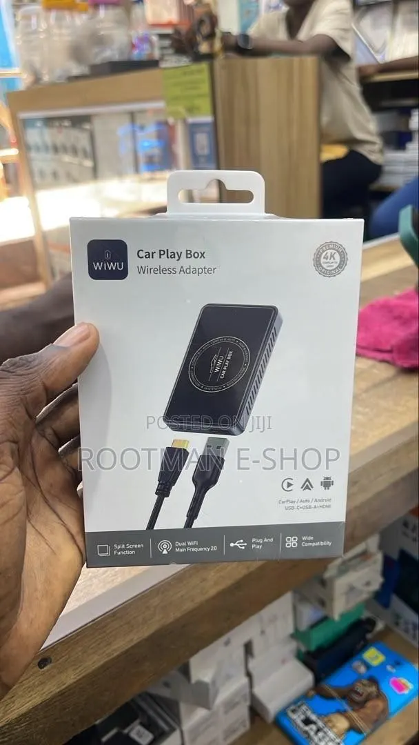 Adapter WIWU Wi-Cp004 Play Box Car Wireless CarPlay (iOS + Android) · Photo 1