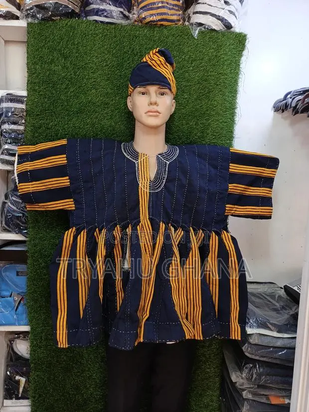 Luxury Handwoven Smocks For Men – Classic Ghanaian Style · Photo 1