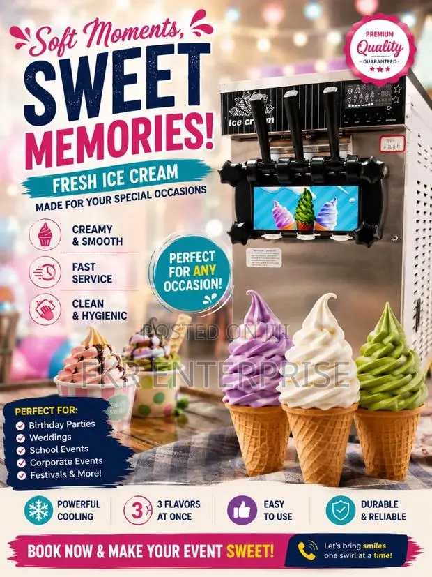 Dispensable Ice Cream for All Kind of Events · Photo 1