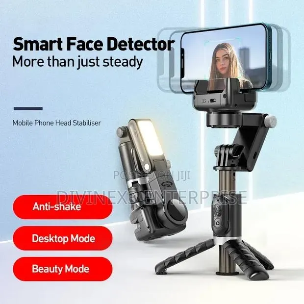 Q18 360° Ai Smart Gimbal With Led Fill Light · Photo 1
