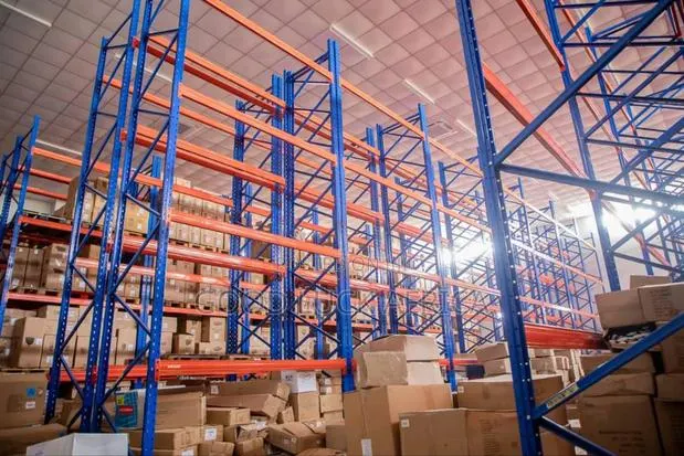 Pallet Storage Rack – Heavy Duty -7 Meter – 4 Layers · Photo 1