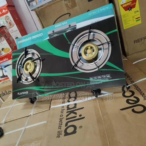 Save Energy and Time on Our Brand-New 2 Burner Glass Top Flamino Stove · Photo 1