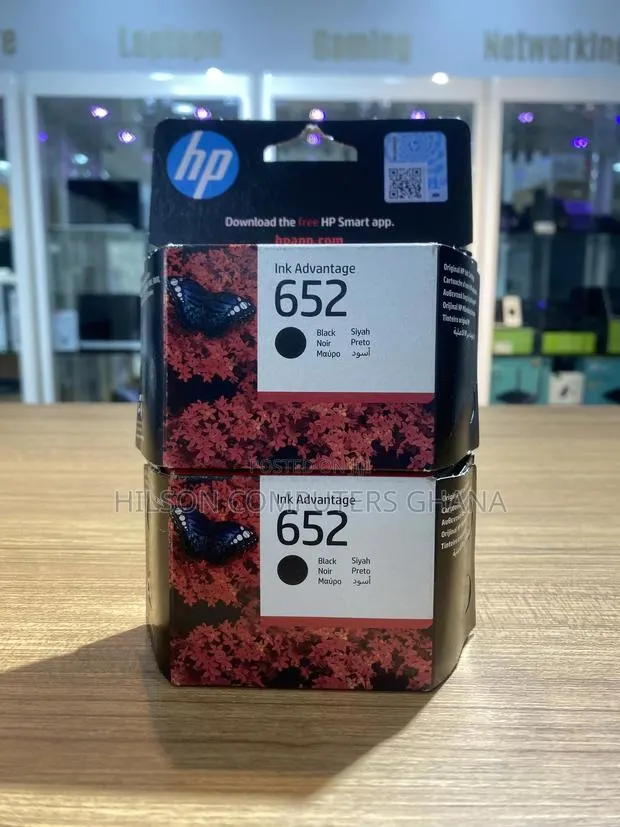 Hp 652 Original Ink Cartridge-Black · Photo 1