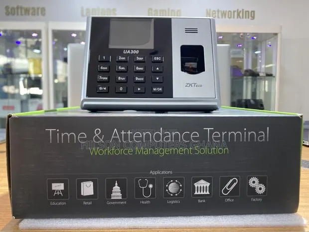 Zkteco Ua300 Biometric Time Attendance Fingerprint Scanner · Photo 1