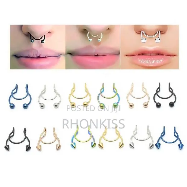 Faux Nose Septum Ring · Photo 1