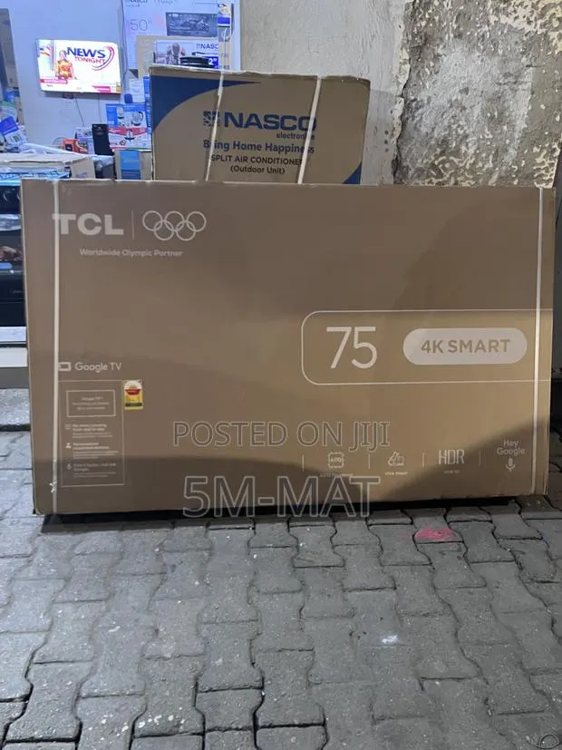2026 Model TCL 75 Inch Metallic Bezel-Less Design Smart Google TV · Photo 1