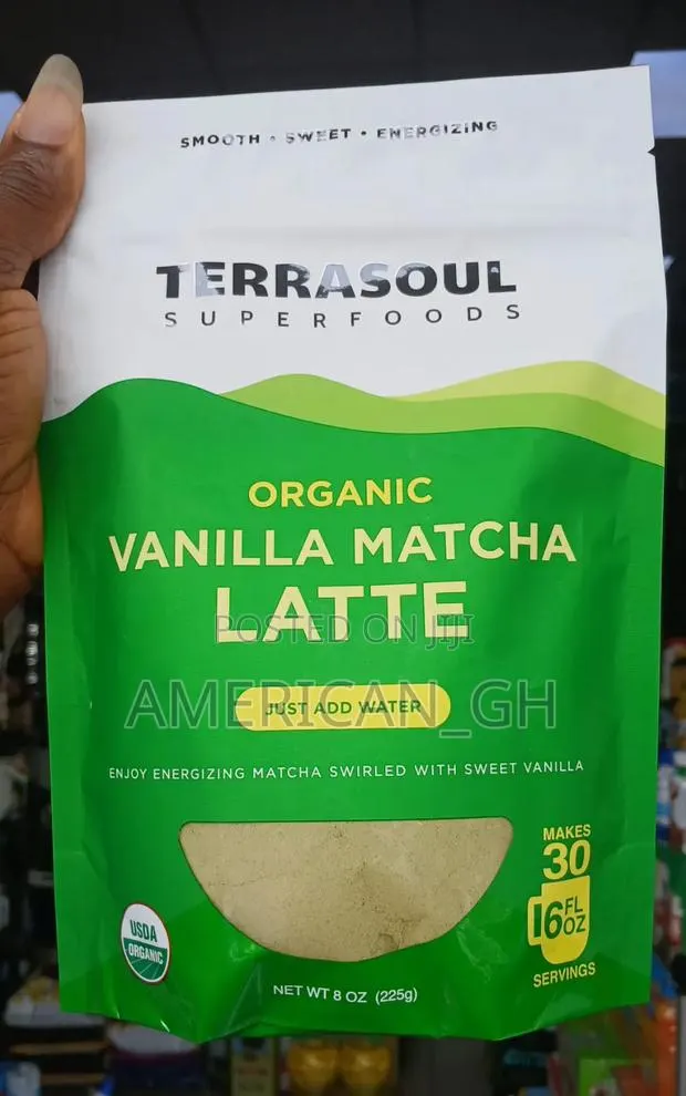 Organic Vanilla Matcha Tea, 225g · Photo 1