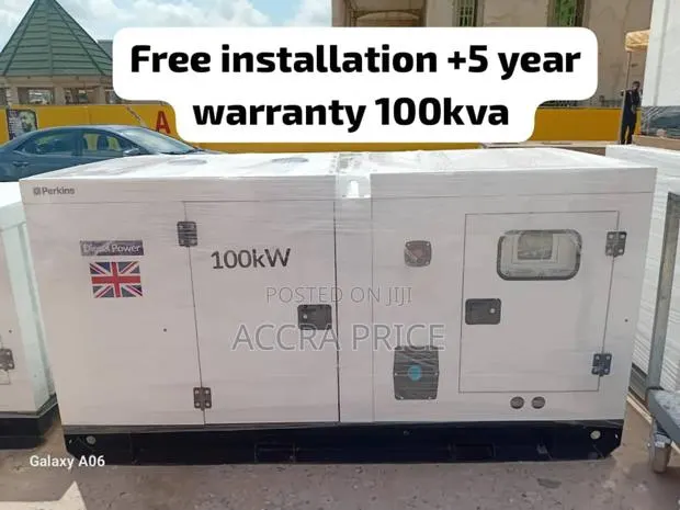 Energyflow 100kva Perkins Diesel Genset 100kw Compact Body · Photo 1