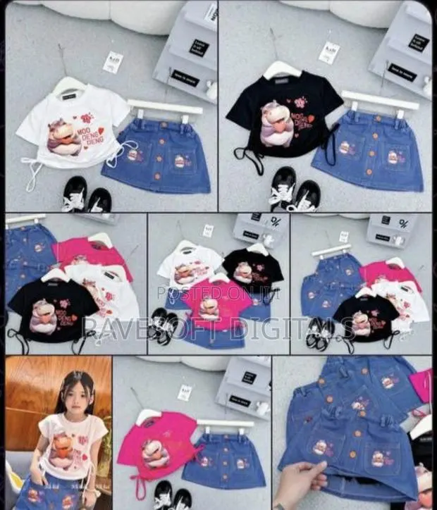 Girls Jeans and Top Sets · Photo 1
