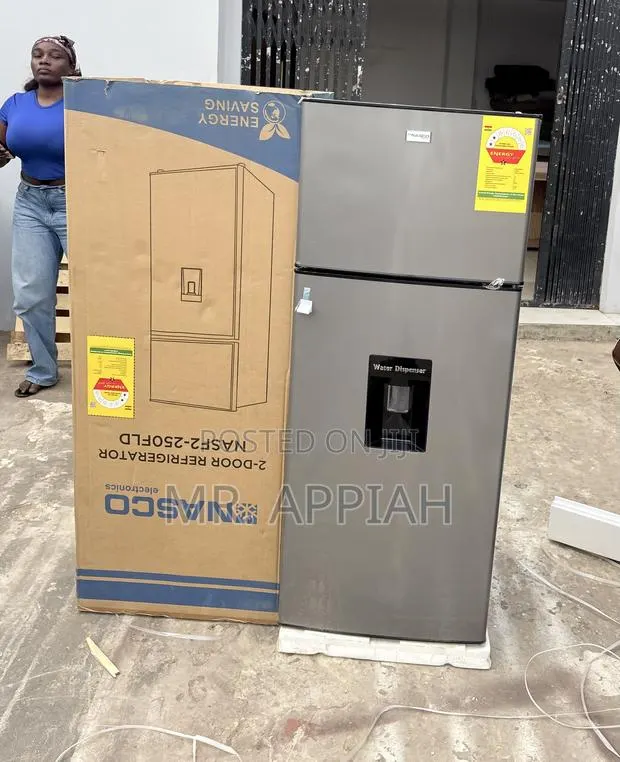 Water Dispenser Nasco 210L Refrigerator(NasF2-250fld)Gray · Photo 1