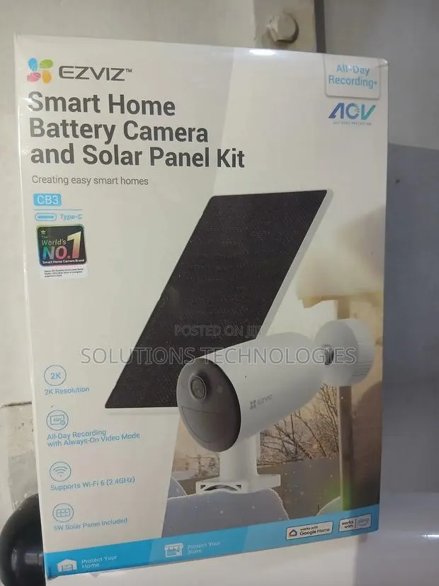 CB3 Battery Powered and Solar Panel ( Complete) · Photo 1
