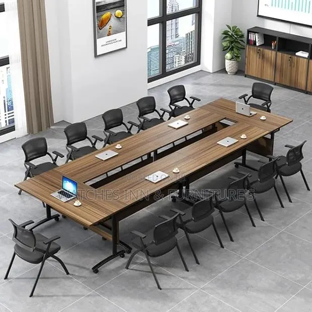 12 Seater Conference/ Board Meeting Setup ( Tables and Chairs ) · Photo 1