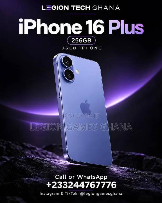 Apple iPhone 16 Plus 256 GB Blue · Photo 1