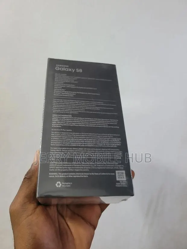 New Samsung Galaxy S8 64 GB Black · Photo 1