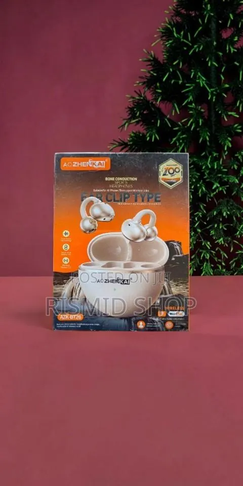 AZK-BT26 Wireless Bluetooth Clip-on Earphones · Photo 1