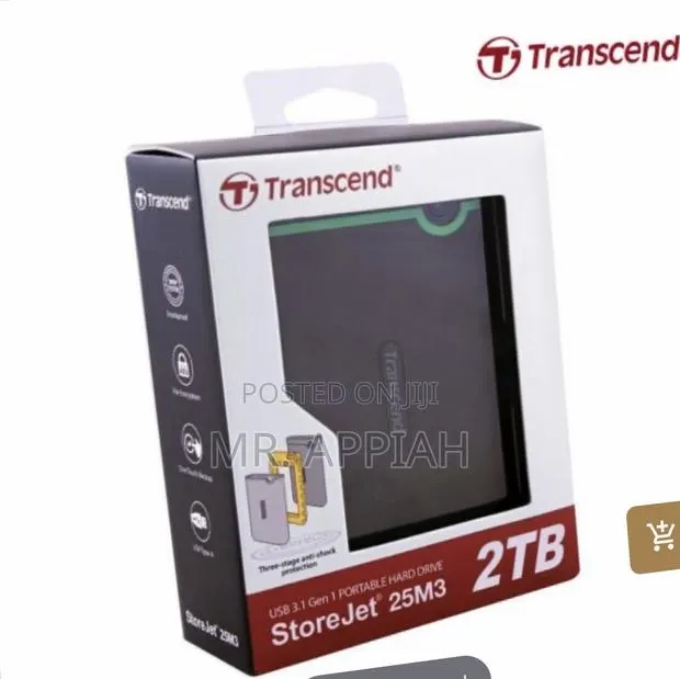 Purchase Quality Transcend External Drive 2TB · Photo 1