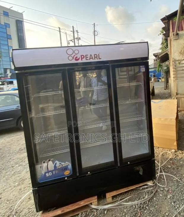 Order Newest Electric Pearl PVC-150 Display 3 Glass Door Fridge · Photo 1
