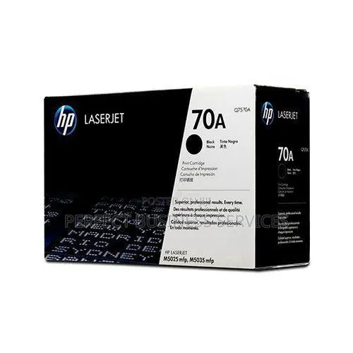 Original HP 70A (Q7570A) Black LaserJet Toner Cartridge · Photo 1