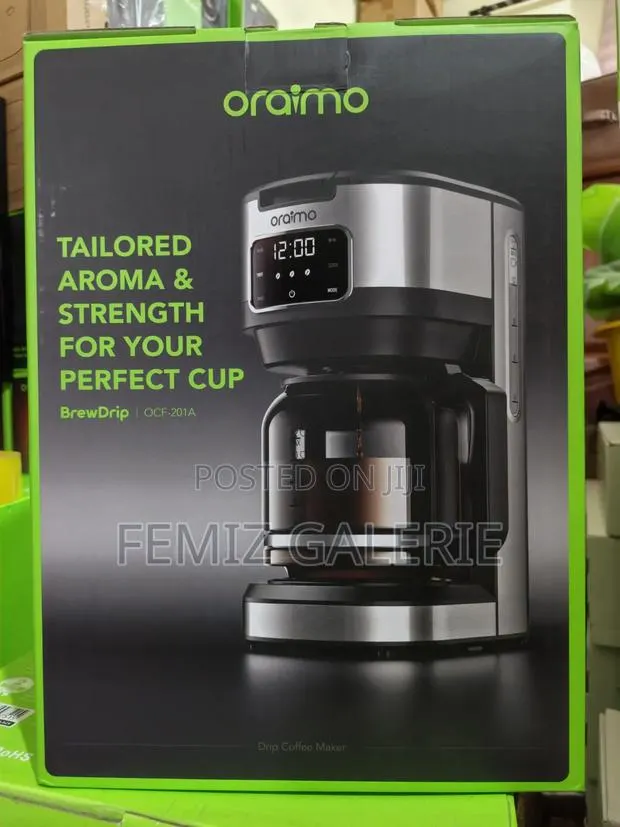 Oraimo BrewDrip 1.5L Drip Coffee Maker Programmable Timer & Keep Warm · Photo 1