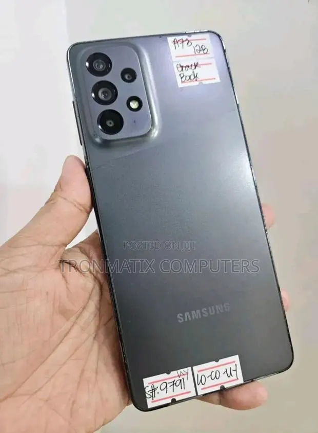 New Samsung Galaxy A73 5G 128 GB Black · Photo 1