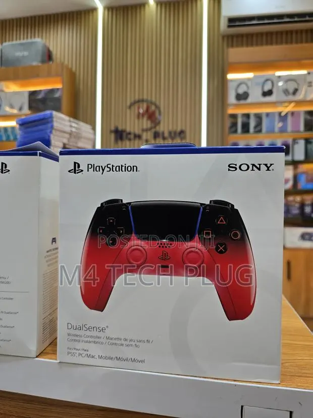 Ps5 Dualsense Controller Tecno Red · Photo 1