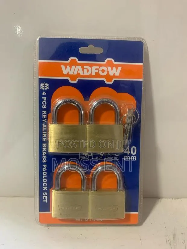 4pcs Key-Alike Brass Padlock Set - Wpdt444 · Photo 1