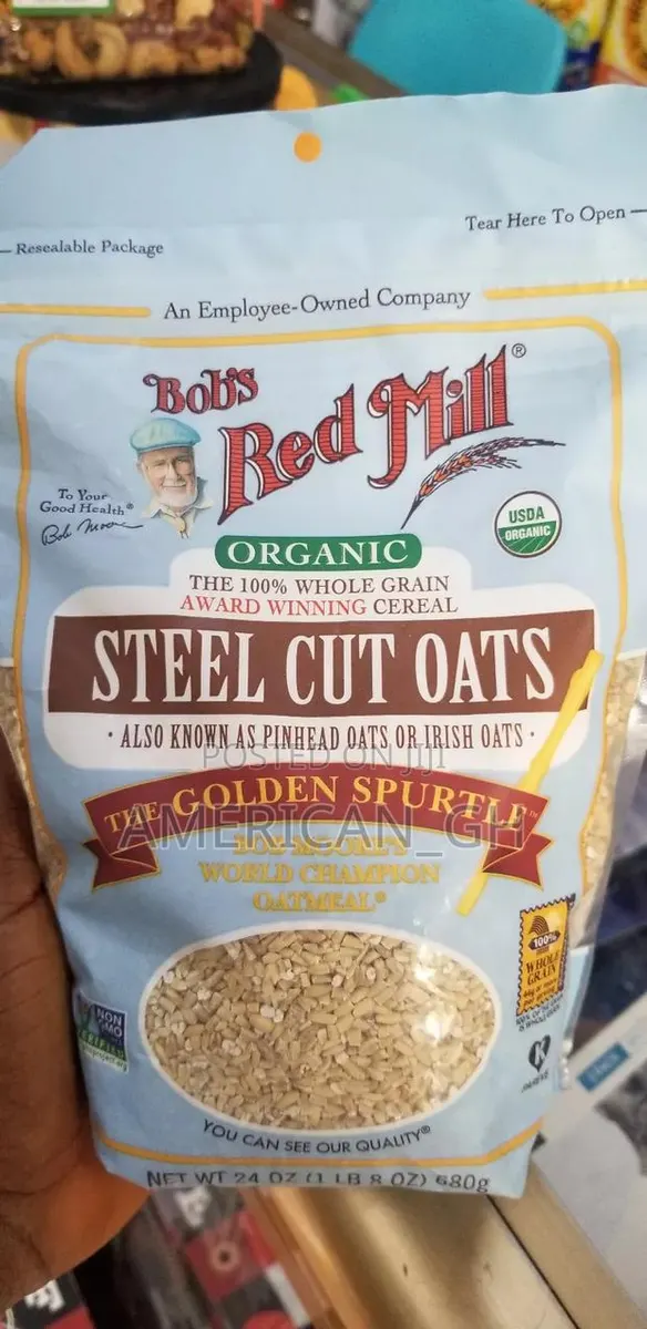 Bob's Red Mill Organic Steel Cut Oats, 680g · Photo 1