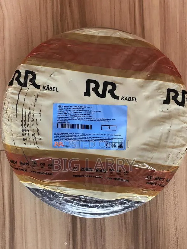 4mm Rr Cable Black · Photo 1