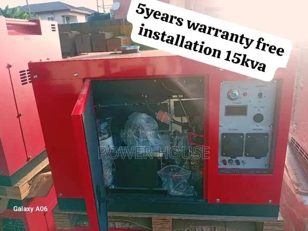 Silver Trinity Honda Diesel Generator 15kva 16500watts 15kva · Photo 1