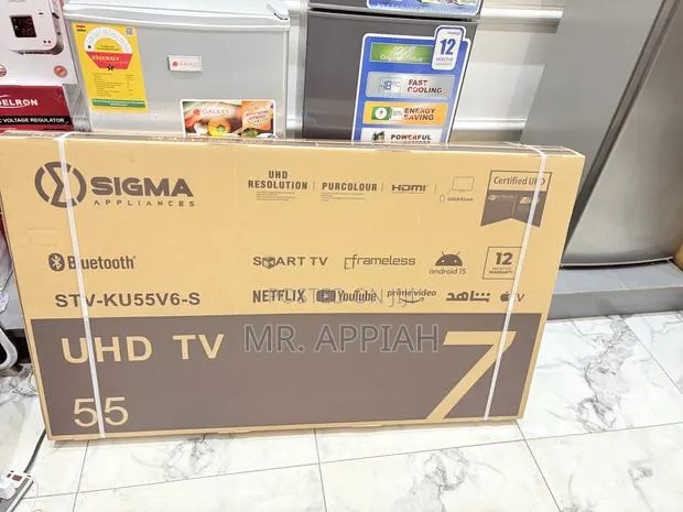 Shop Original Sigma 55 Inch Uhd Smart Android Tv(Sig-Ku55v6-S) · Photo 1
