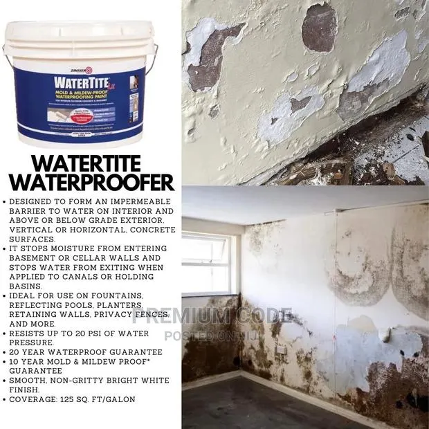 Waterproof Paint Stops Rising Damp 270268 · Photo 1