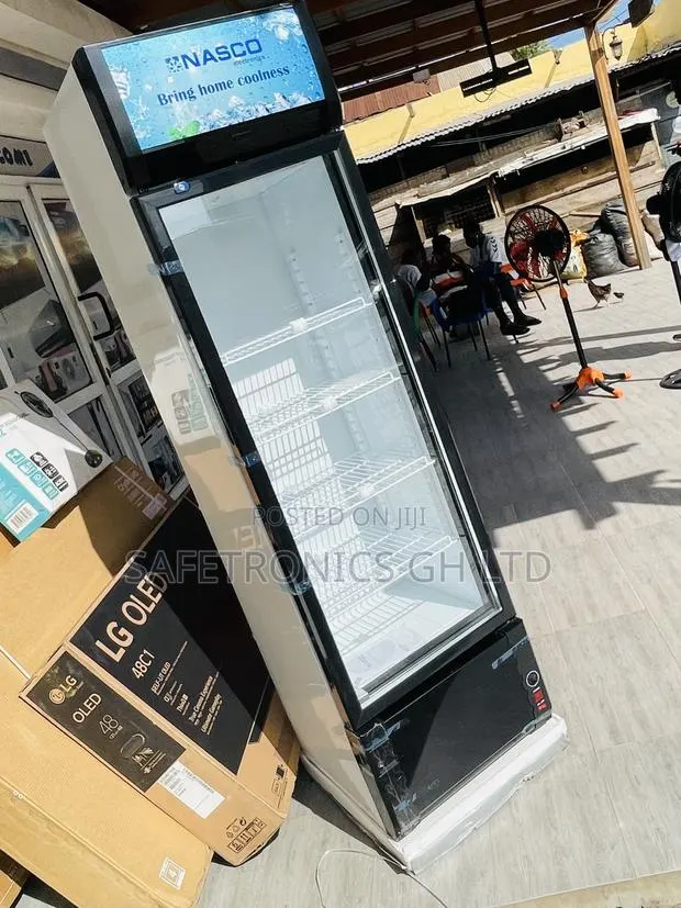 Display Nas-Fl360-1dr Singledoor Glass Electric Fridge · Photo 1