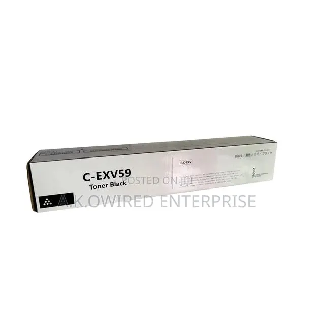 Black Toner Cartridge C-Exv59 Canon Imagerunner 2625i 2630i 2635i 2645 · Photo 1
