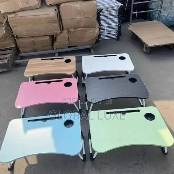 Foldable Laptop Table – Portable Bed & Study Desk · Photo 1
