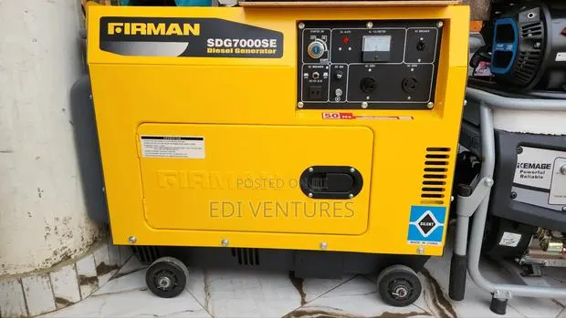 Firman Diesel Generator Sdg7000se · Photo 1