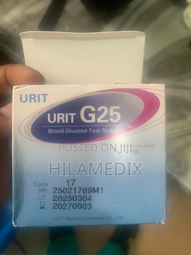 Urit G25 Glucose Strips · Photo 1
