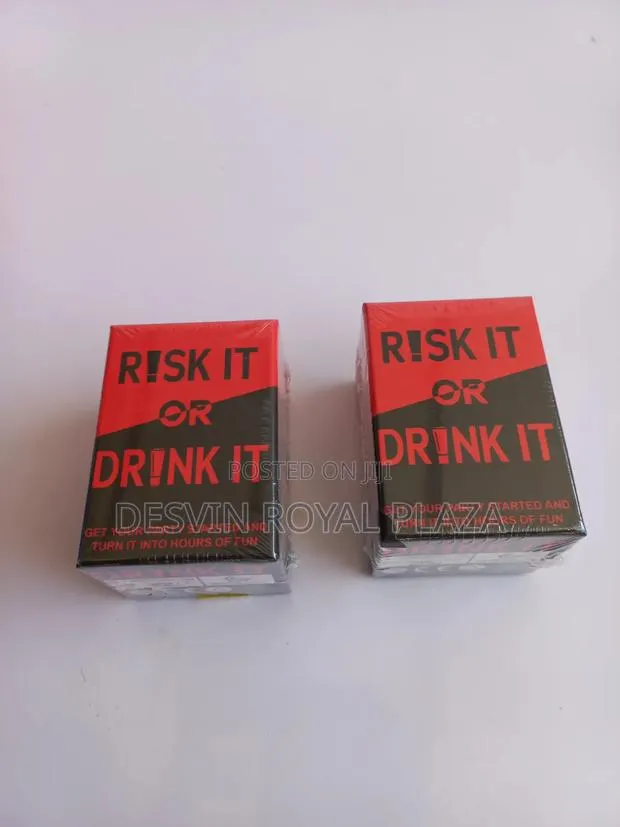 Risk It or Drink It Party Card Game · Photo 1