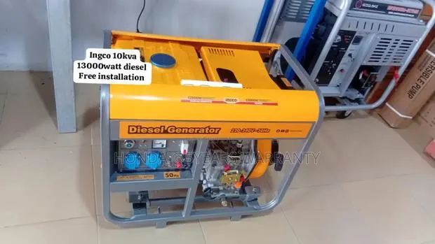 220-240v-50hz Ingco 10kva 13000watt Diesel Generator 10kva · Photo 1
