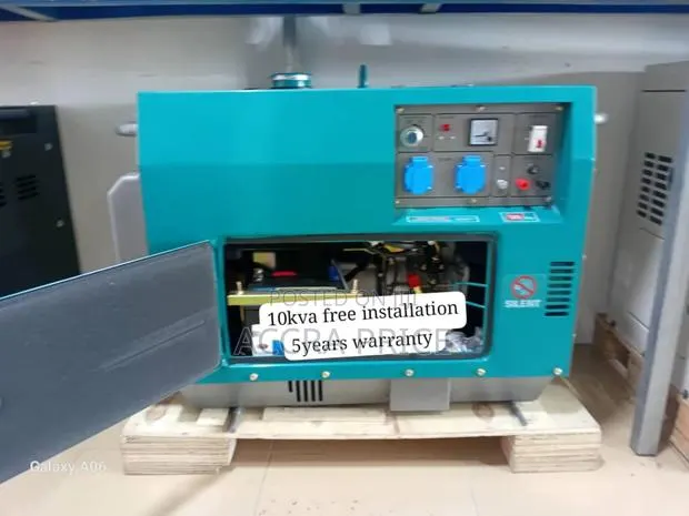 Compact Power Generator 10kva 13000wats Perkins Diesel · Photo 1