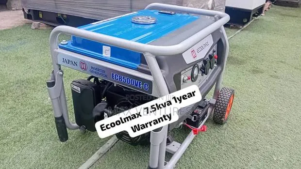 Ecoolmax 7.5kVA Petrol Generator – Dependable Power 7.5kva · Photo 1
