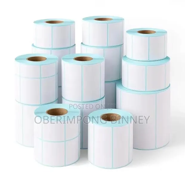 Sticker Paper Rolls 60x40mm (200 Stickers on a Roll) · Photo 1
