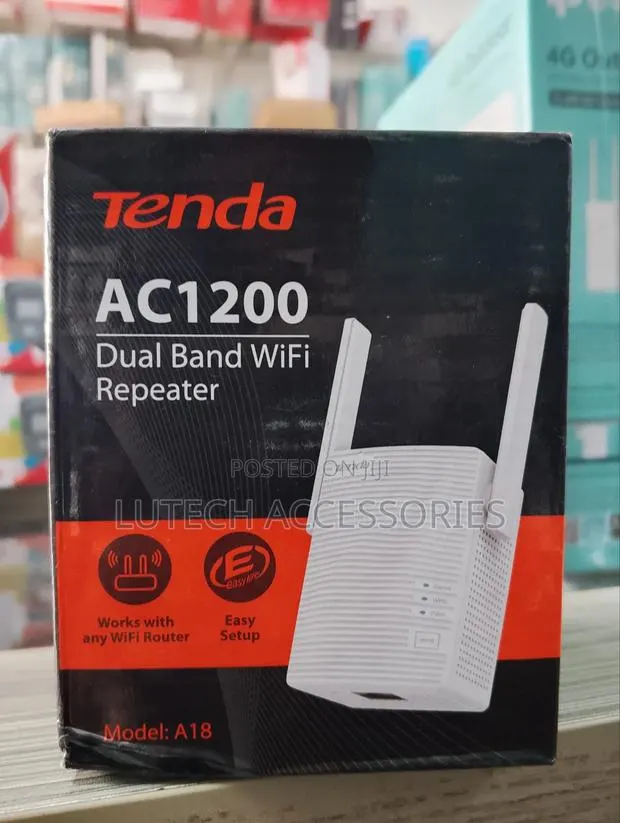 Tenda Ac1200 Dual Band Wifi Repeater (A18) · Photo 1