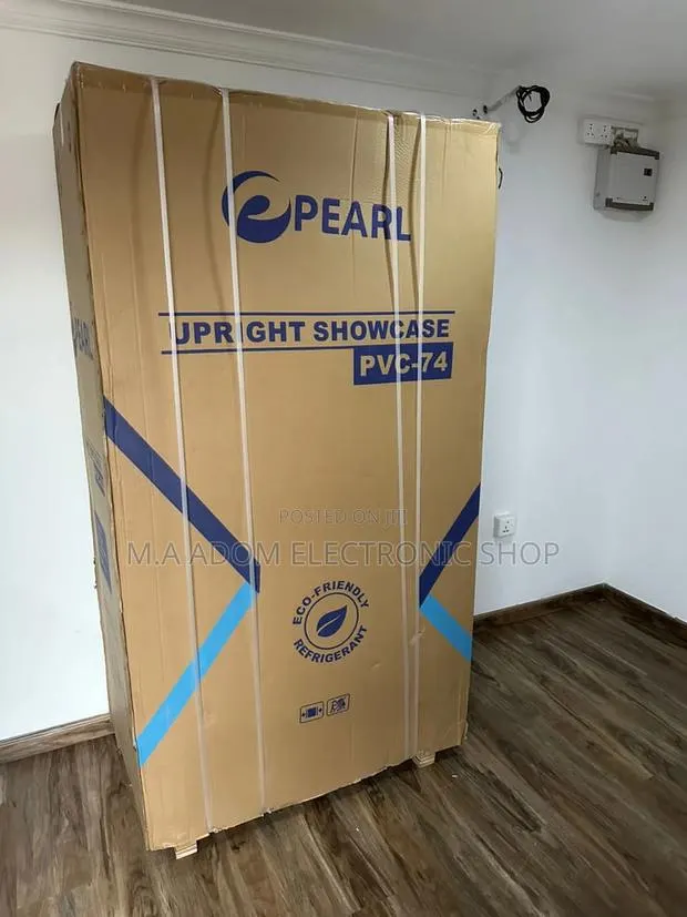 Plain Glass 600 Litres Display Pearl Fridge · Photo 1