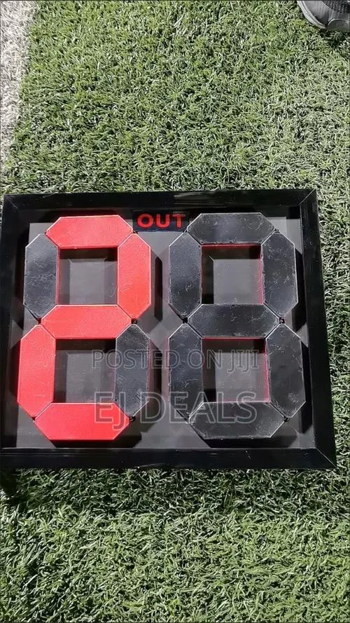 Substitution Board Single Face Manual · Photo 1